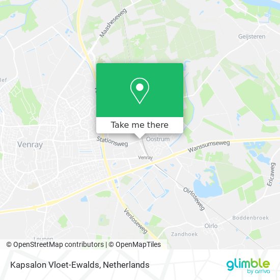 Kapsalon Vloet-Ewalds map