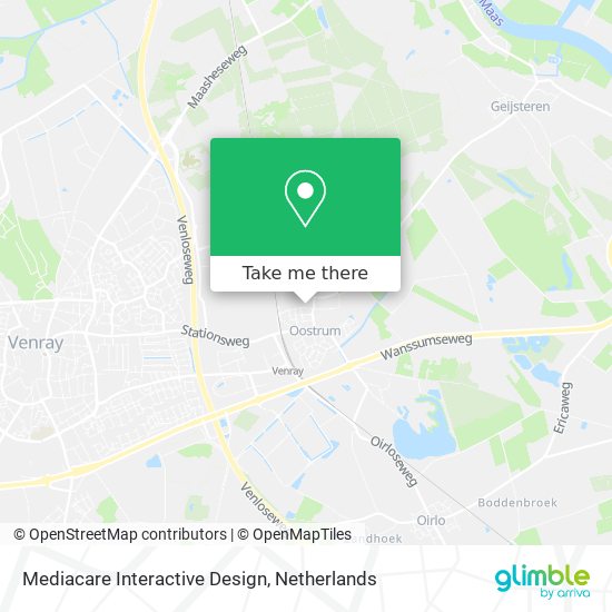 Mediacare Interactive Design map