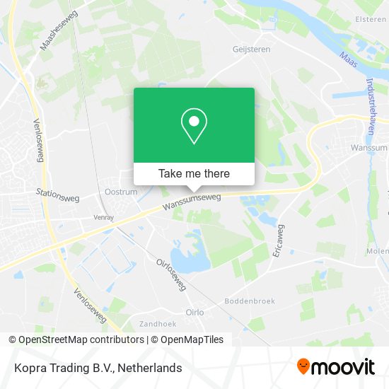 Kopra Trading B.V. map