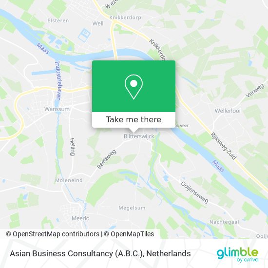 Asian Business Consultancy (A.B.C.) map