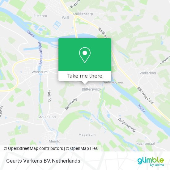 Geurts Varkens BV map