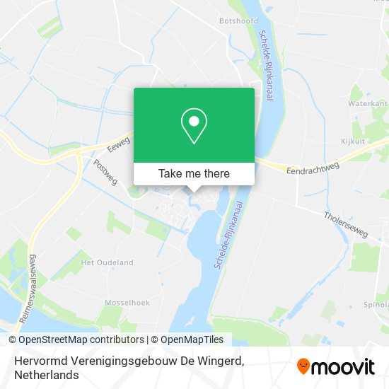 Hervormd Verenigingsgebouw De Wingerd map