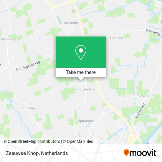 Zeeuwse Knop map