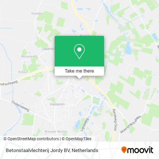Betonstaalvlechterij Jordy BV map