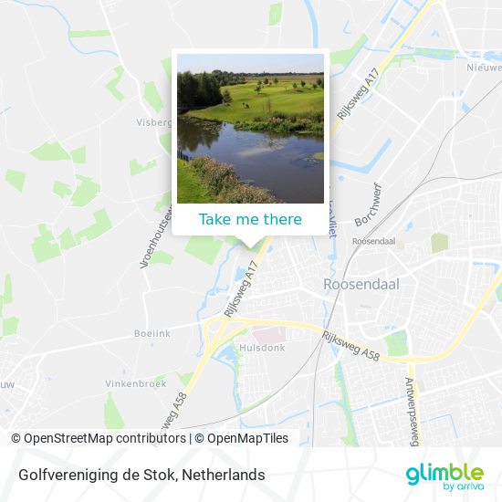 Golfvereniging de Stok Karte