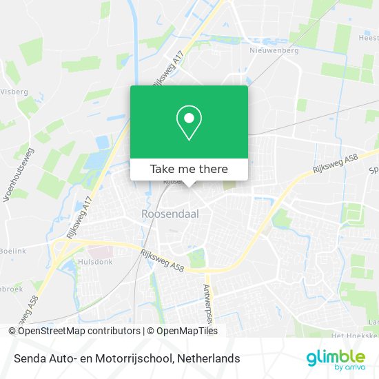 Senda Auto- en Motorrijschool Karte