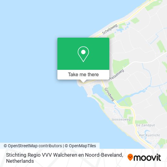 Stichting Regio VVV Walcheren en Noord-Beveland map