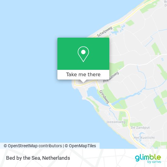 Bed by the Sea map