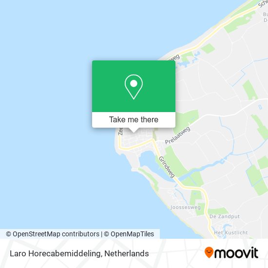 Laro Horecabemiddeling map