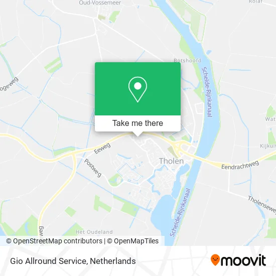 Gio Allround Service map