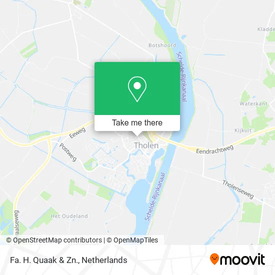 Fa. H. Quaak & Zn. map
