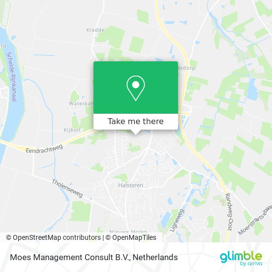 Moes Management Consult B.V. map