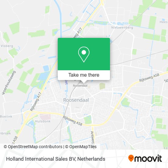 Holland International Sales BV map