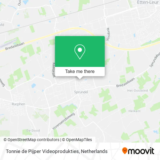 Tonnie de Pijper Videoprodukties Karte