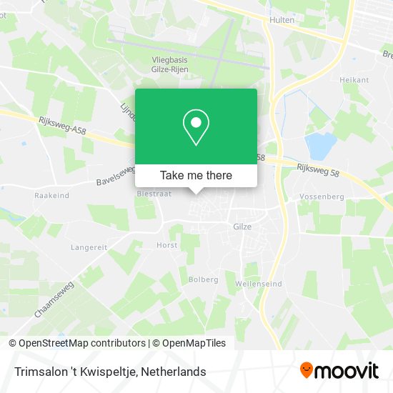 Trimsalon 't Kwispeltje map