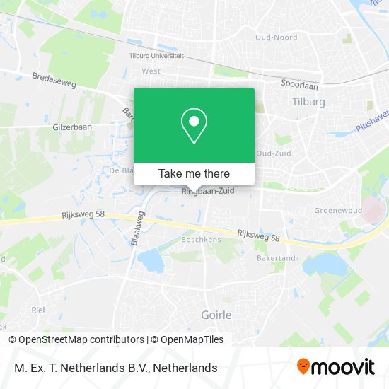 M. Ex. T. Netherlands B.V. map