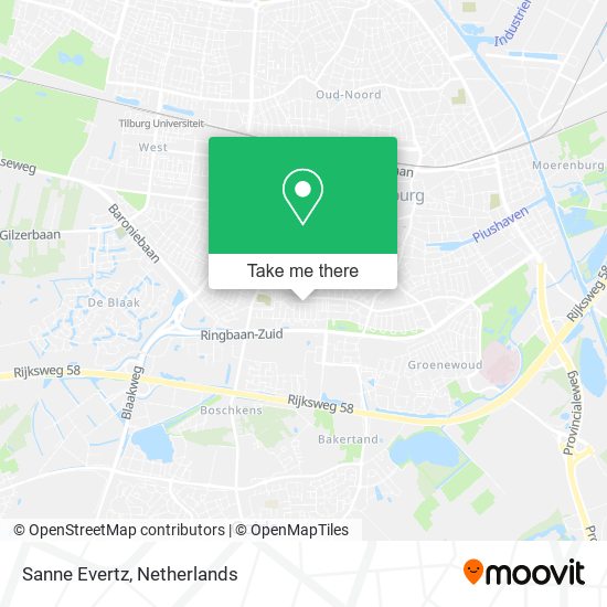 Sanne Evertz map