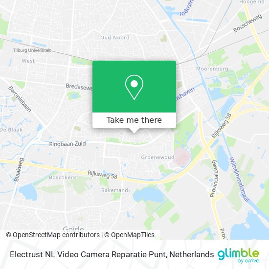 Electrust NL Video Camera Reparatie Punt map
