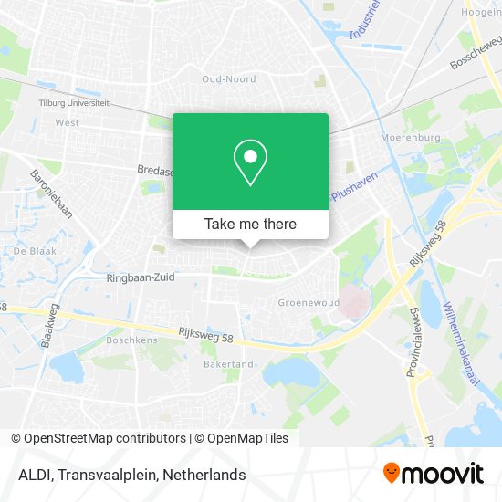 ALDI, Transvaalplein map