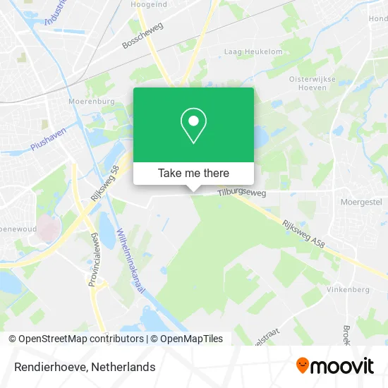 Rendierhoeve map