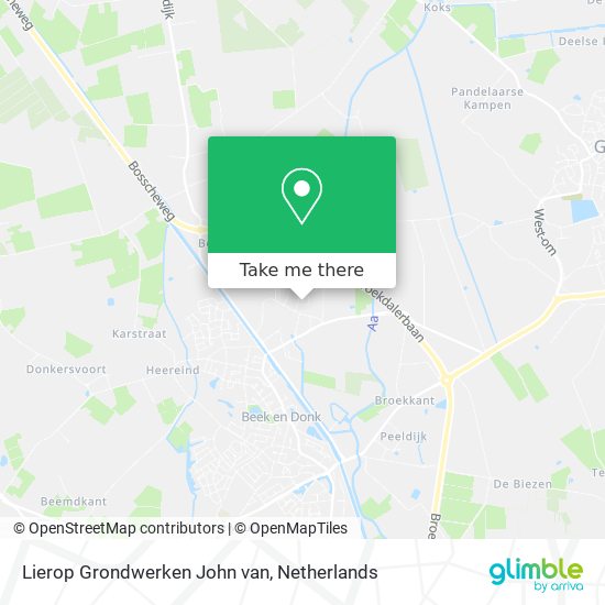 Lierop Grondwerken John van Karte