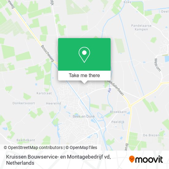 Kruissen Bouwservice- en Montagebedrijf vd map