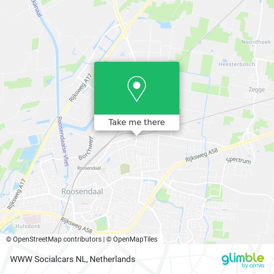 WWW Socialcars NL map