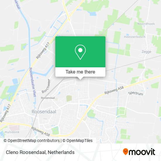 Cleno Roosendaal map