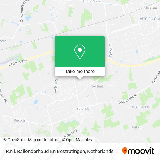 R.n.l. Railonderhoud En Bestratingen map