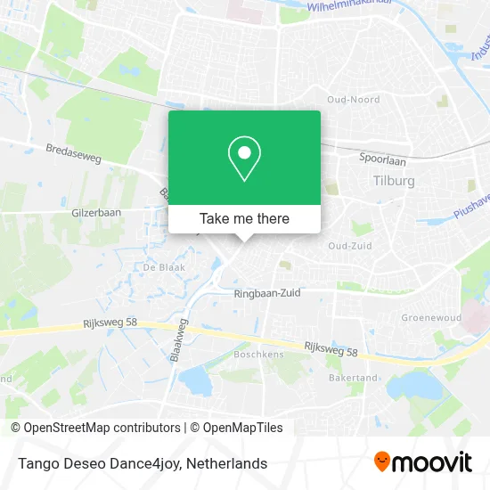 Tango Deseo Dance4joy map