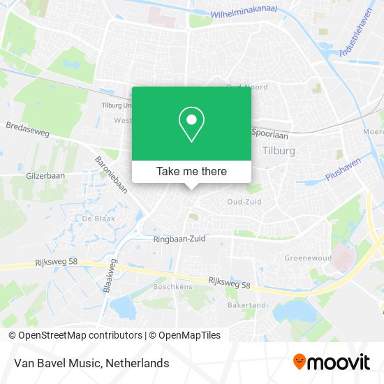 Van Bavel Music map