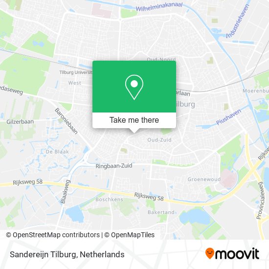 Sandereijn Tilburg Karte