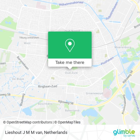 Lieshout J M M van map