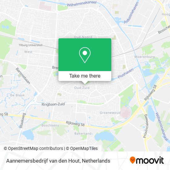 Aannemersbedrijf van den Hout map