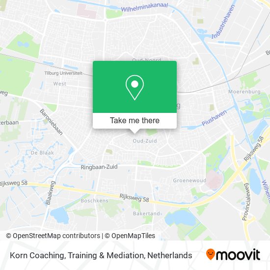 Korn Coaching, Training & Mediation Karte