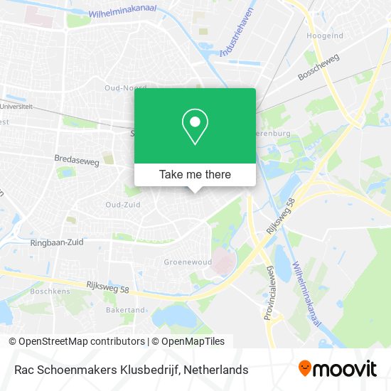 Rac Schoenmakers Klusbedrijf map