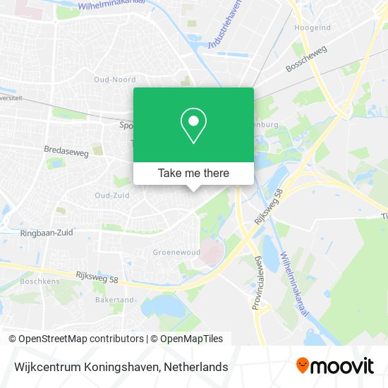 Wijkcentrum Koningshaven map