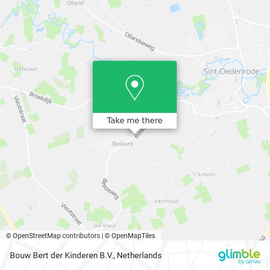 Bouw Bert der Kinderen B.V. map