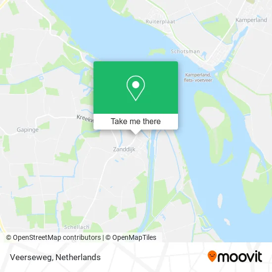 Veerseweg map