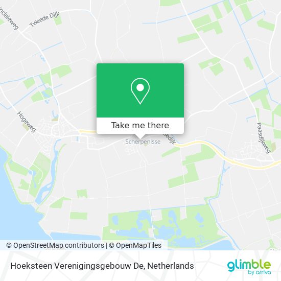 Hoeksteen Verenigingsgebouw De map