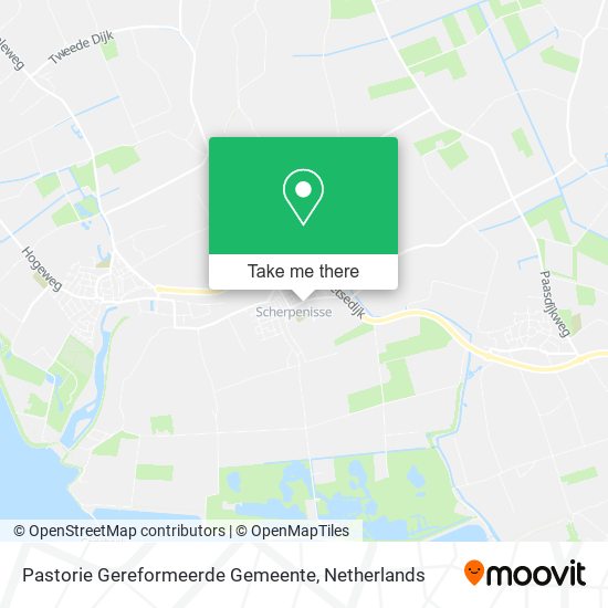 Pastorie Gereformeerde Gemeente Karte