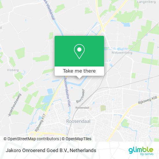 Jakoro Onroerend Goed B.V. map