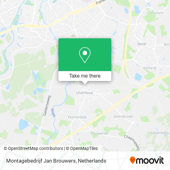 Montagebedrijf Jan Brouwers map