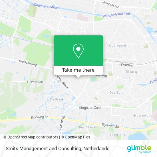 Smits Management and Consulting map