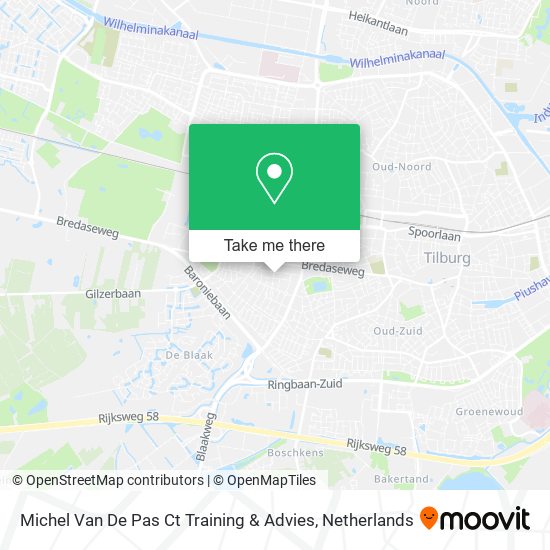Michel Van De Pas Ct Training & Advies Karte