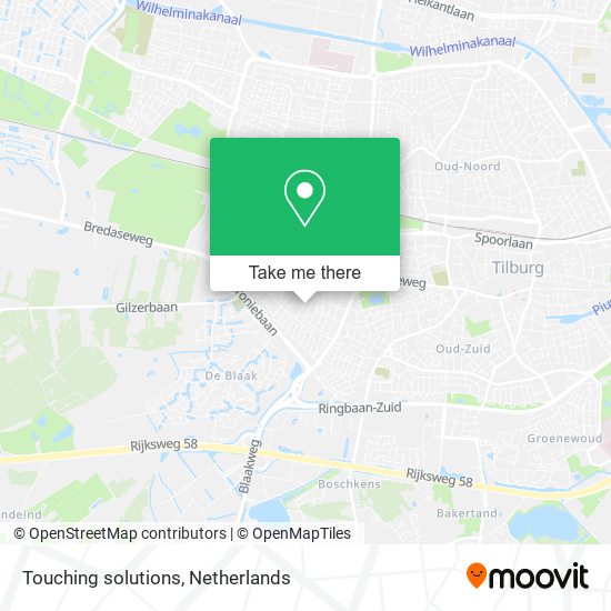Touching solutions map