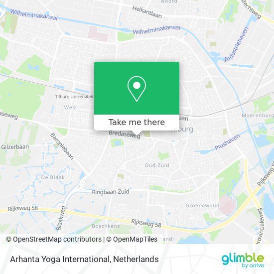 Arhanta Yoga International map