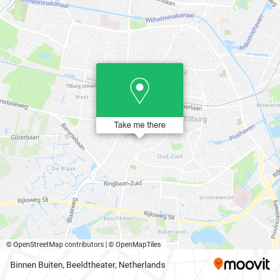 Binnen Buiten, Beeldtheater map