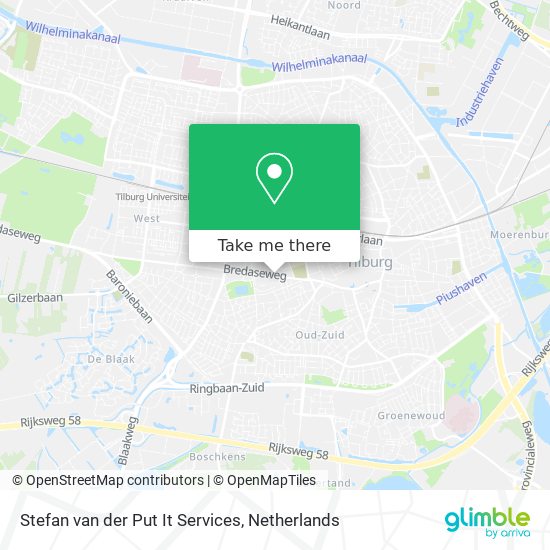 Stefan van der Put It Services map