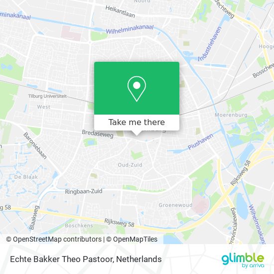 Echte Bakker Theo Pastoor map